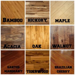 hardwood floor color